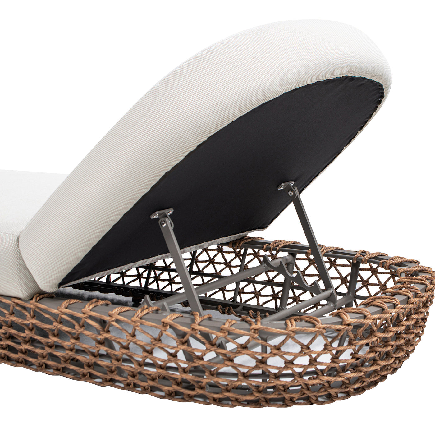 Willow 80.5" Woven Patio Lounger