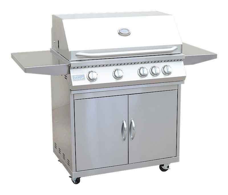 KoKoMo 32" 4-Burner BBQ Grill with Cart