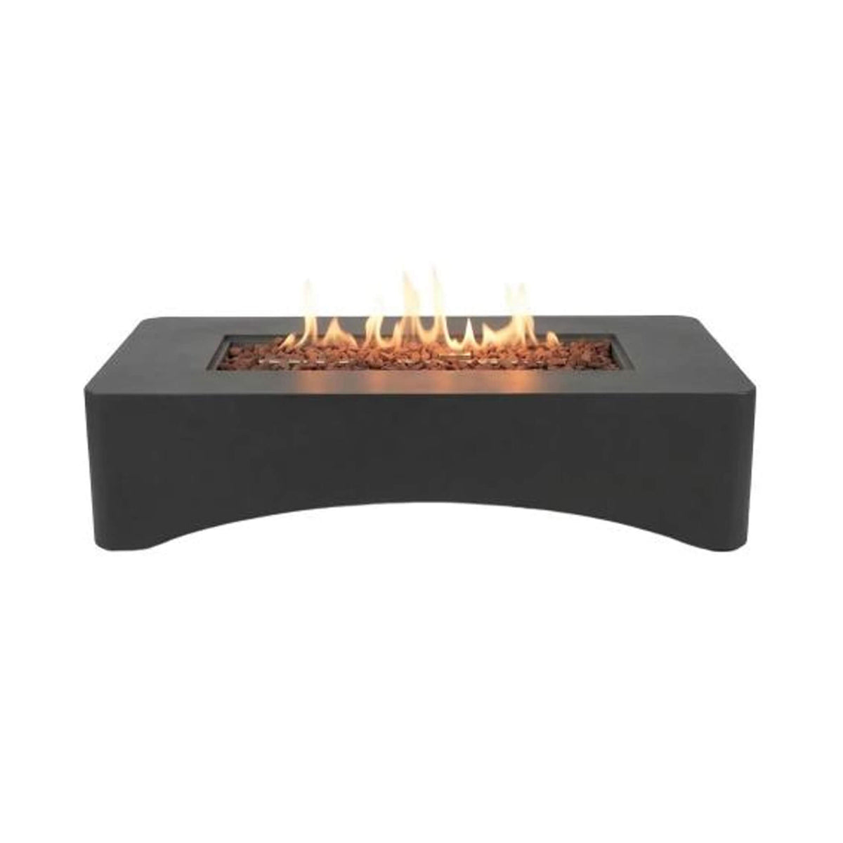 56-Inch 50,000 BTU Outdoor Modern Propane Fire Pit Table