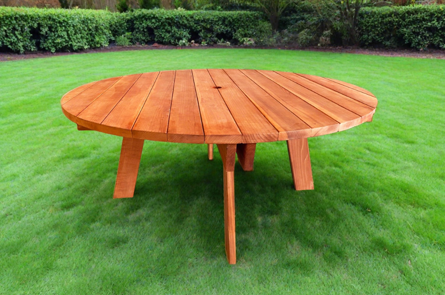 Best Redwood Round Picnic Table