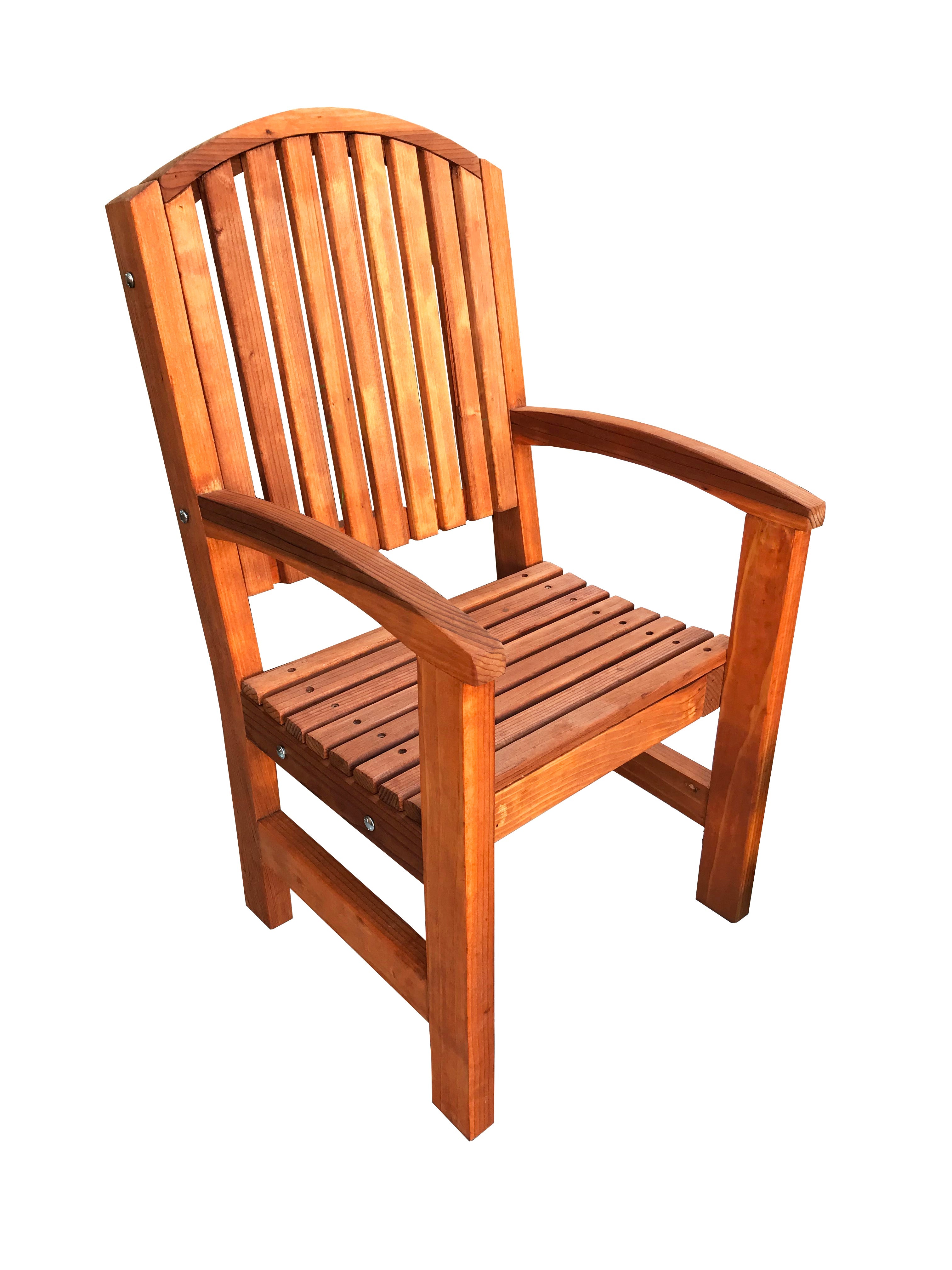 Best Redwood Solid Dining Chair