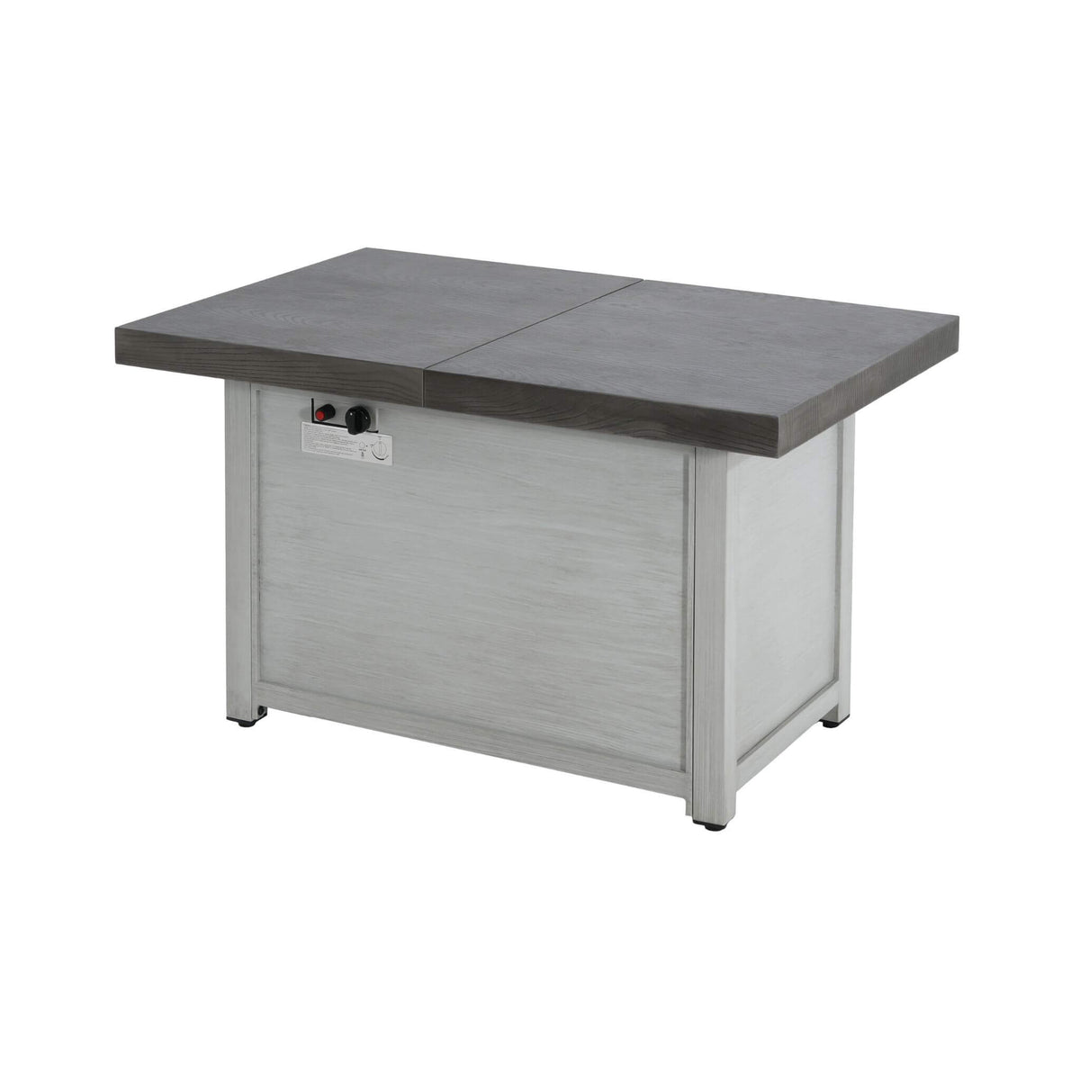 Alora Premium 50,000 BTU Rectangle Outdoor Aluminum Fire Pit Table