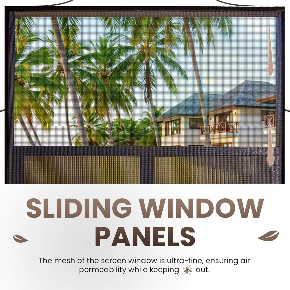 Alora Fully Enclosed Black Sunroom with Lockable Sliding Doors & Double Steel Roof
