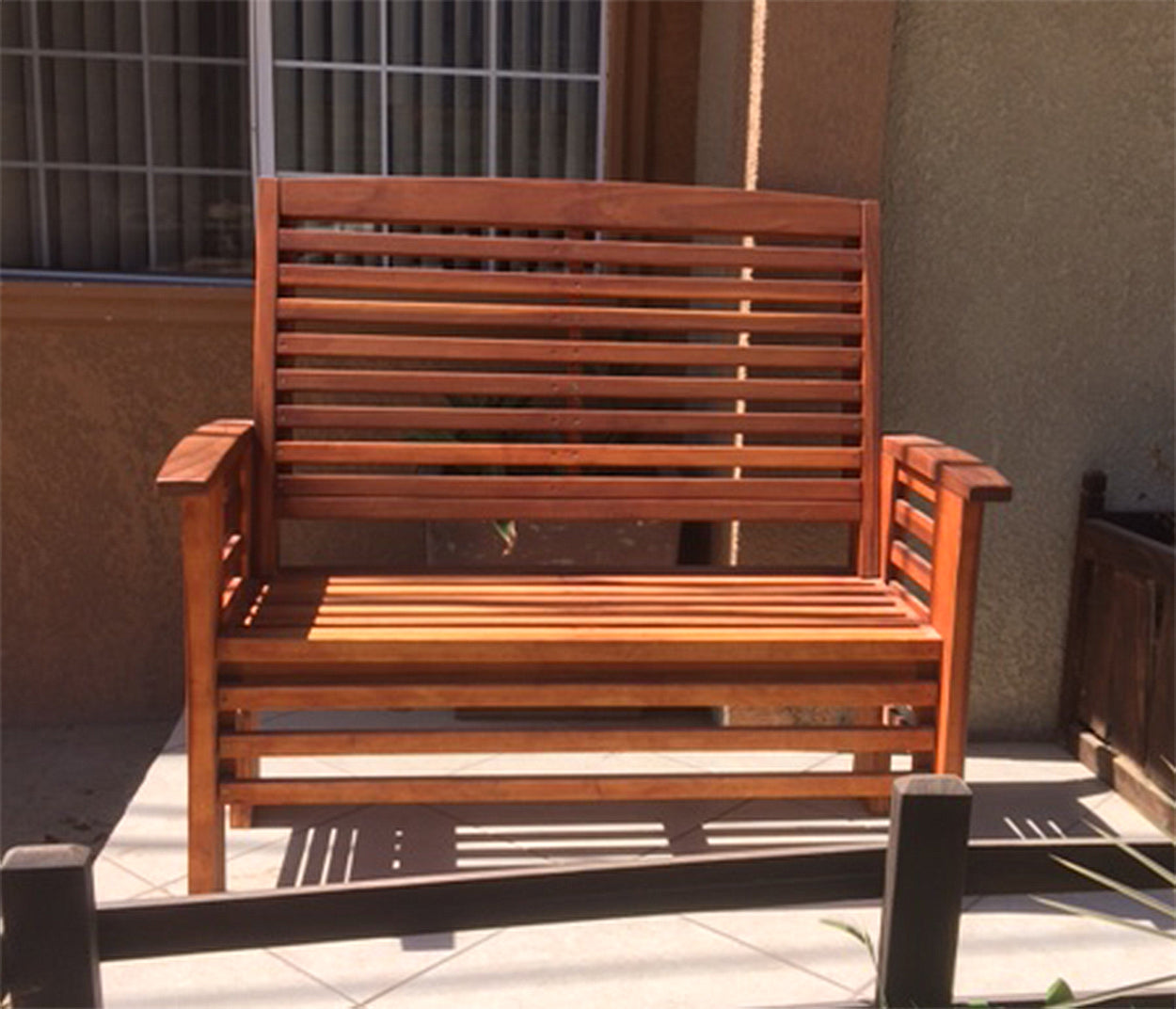 Best Redwood Patio Bench