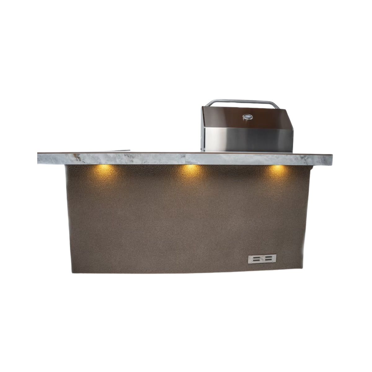 KoKoMo Grills St. John 7'6" BBQ Island