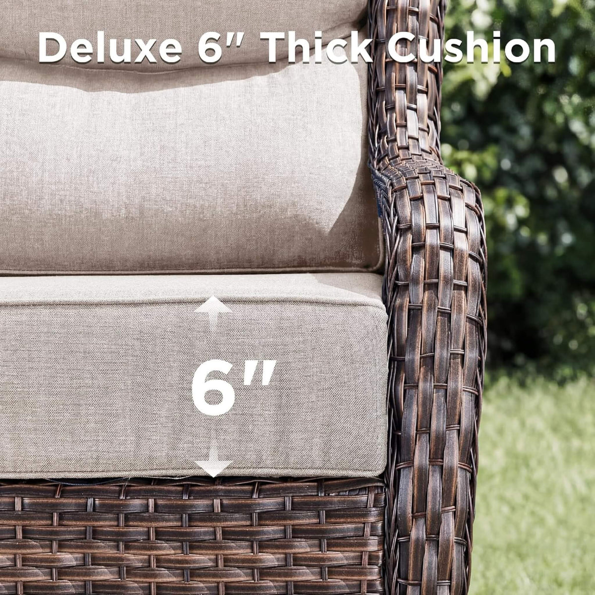 Alora Luxury 10-Piece All-Weather Outdoor Patio Furniture Set with Fire Pit Table
