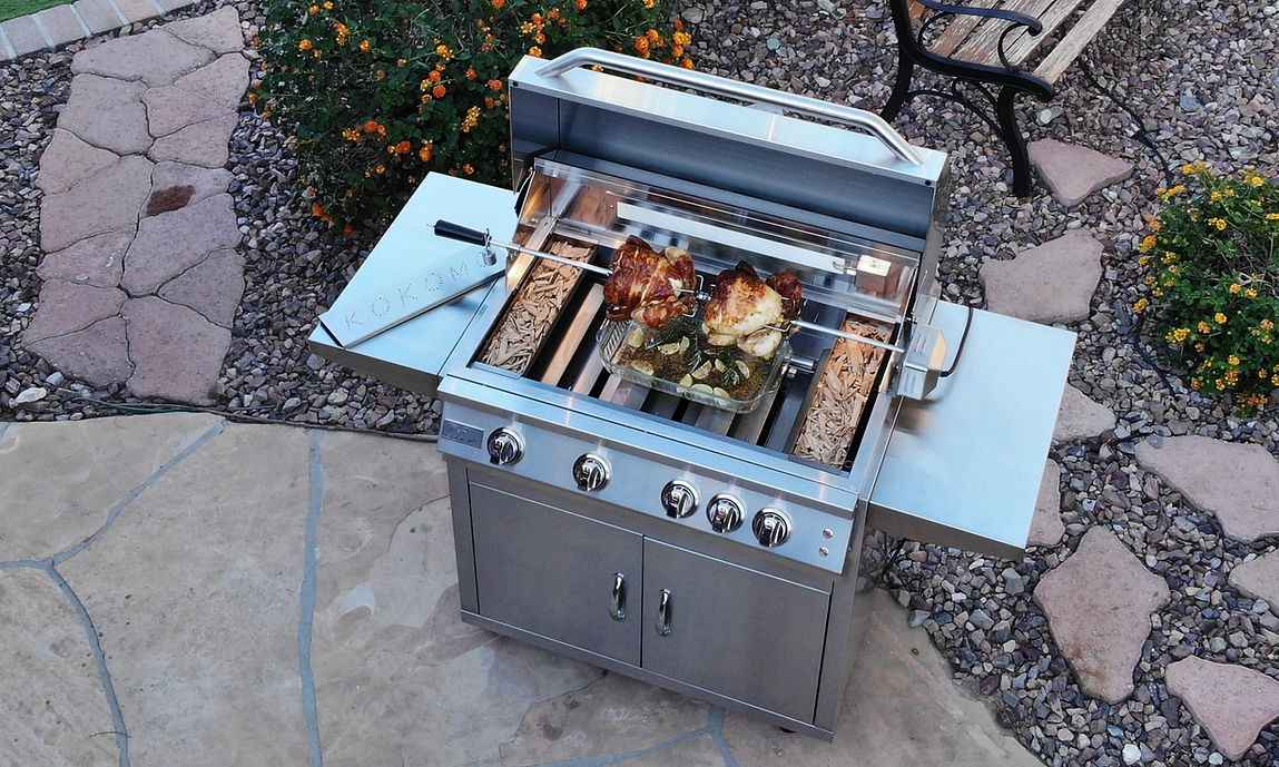 KoKoMo 32" 4-Burner BBQ Grill