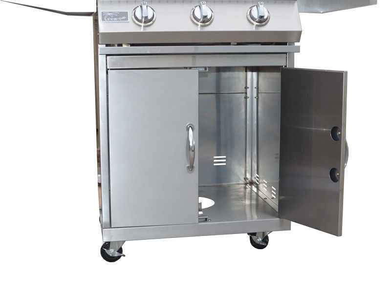 KoKoMo 26" 3-Burner BBQ Grill