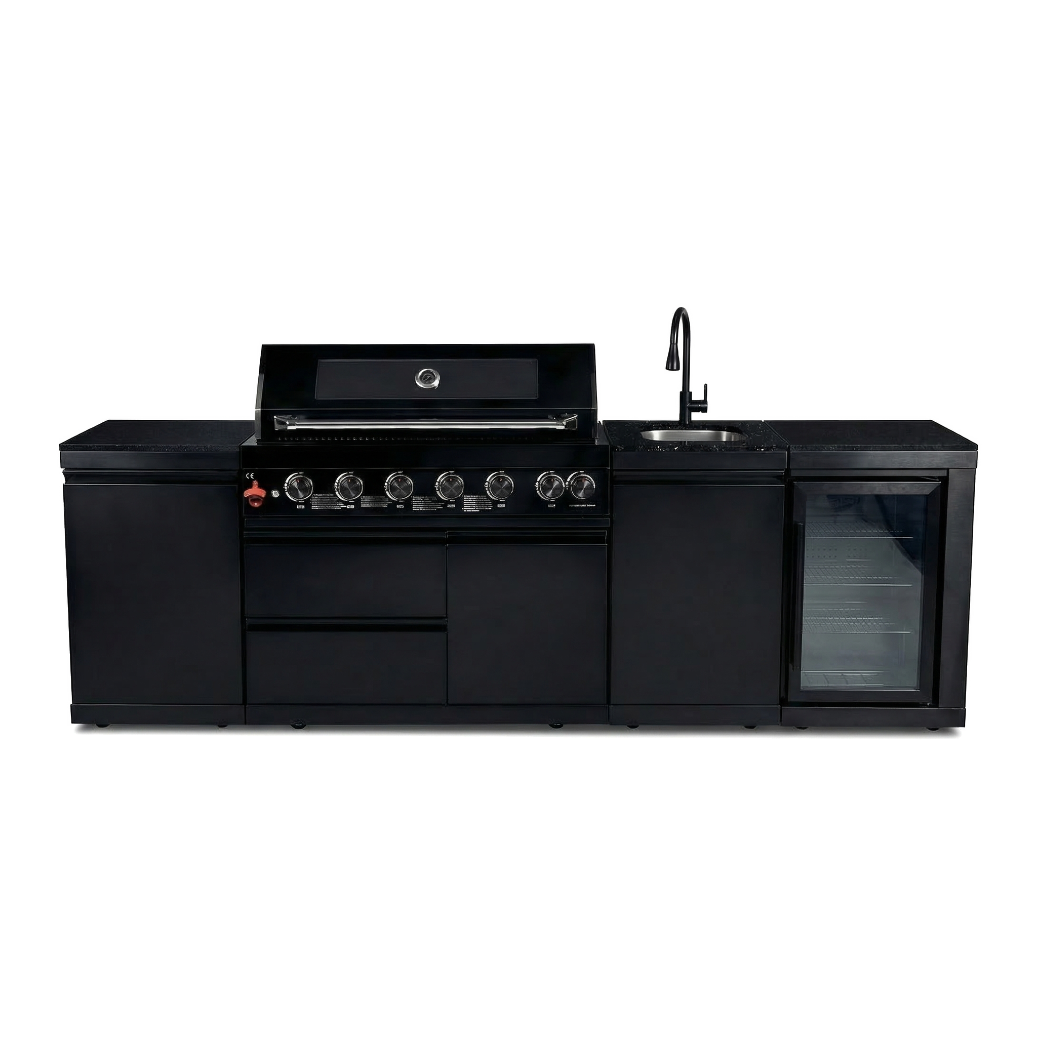98" Stainless Steel Gas Outdoor Kitchen