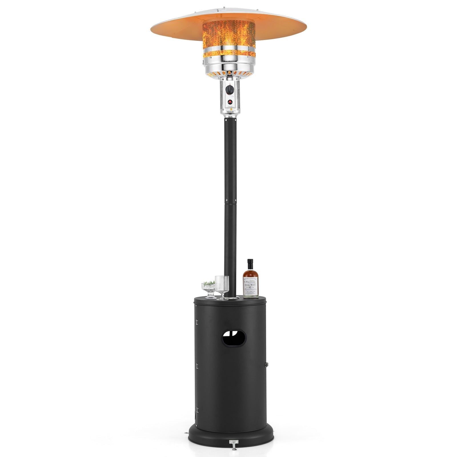 DirectDeals 50,000 BTU Propane Patio Heater with Round Table