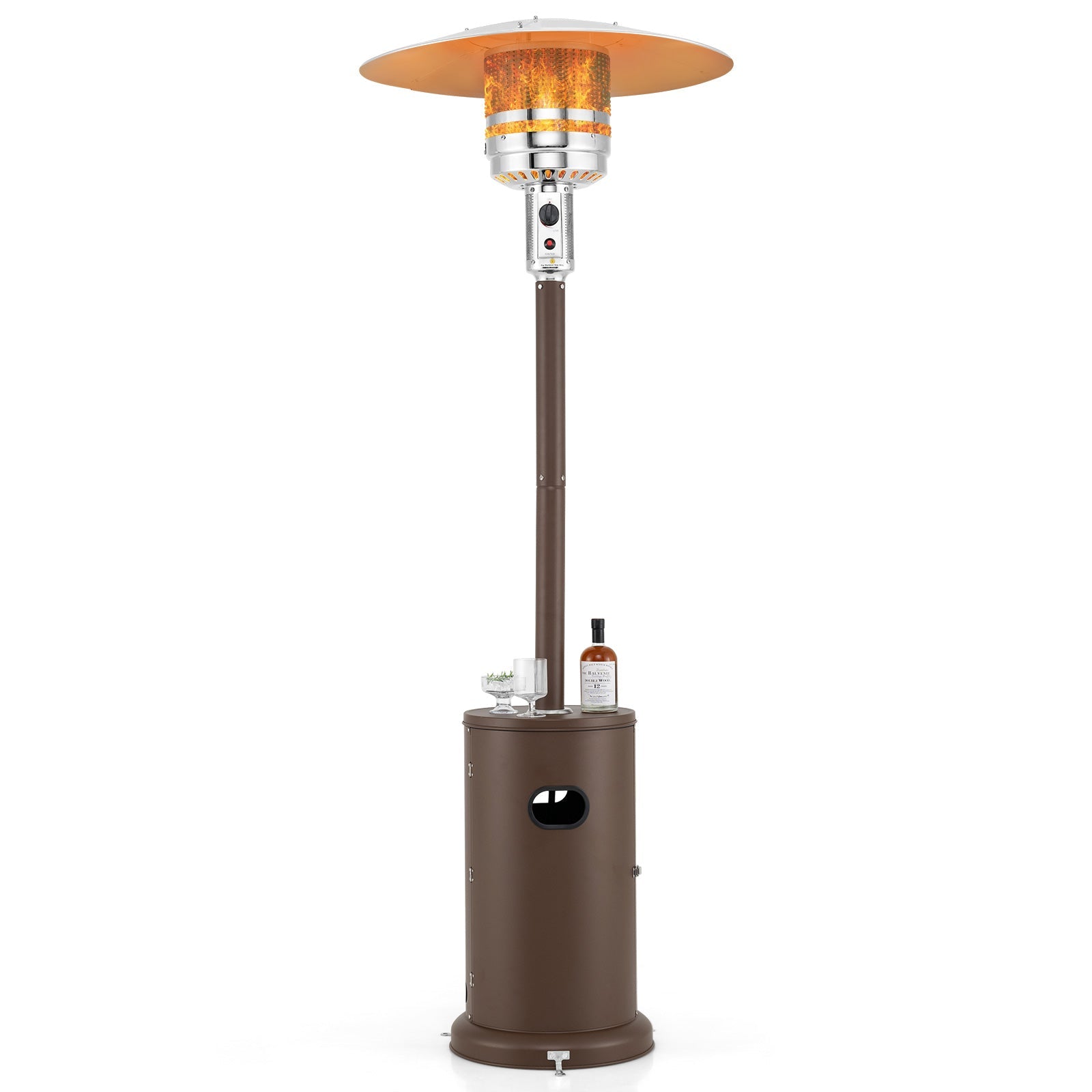 DirectDeals 50,000 BTU Propane Patio Heater with Round Table
