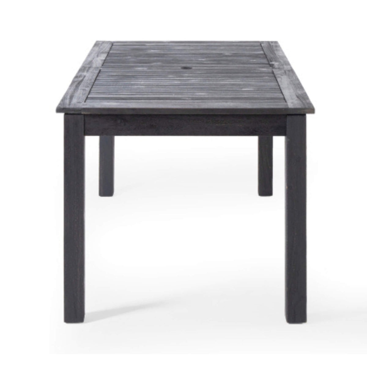 9-Piece Outdoor Dining Set with Extendable Acacia Wood Patio Table