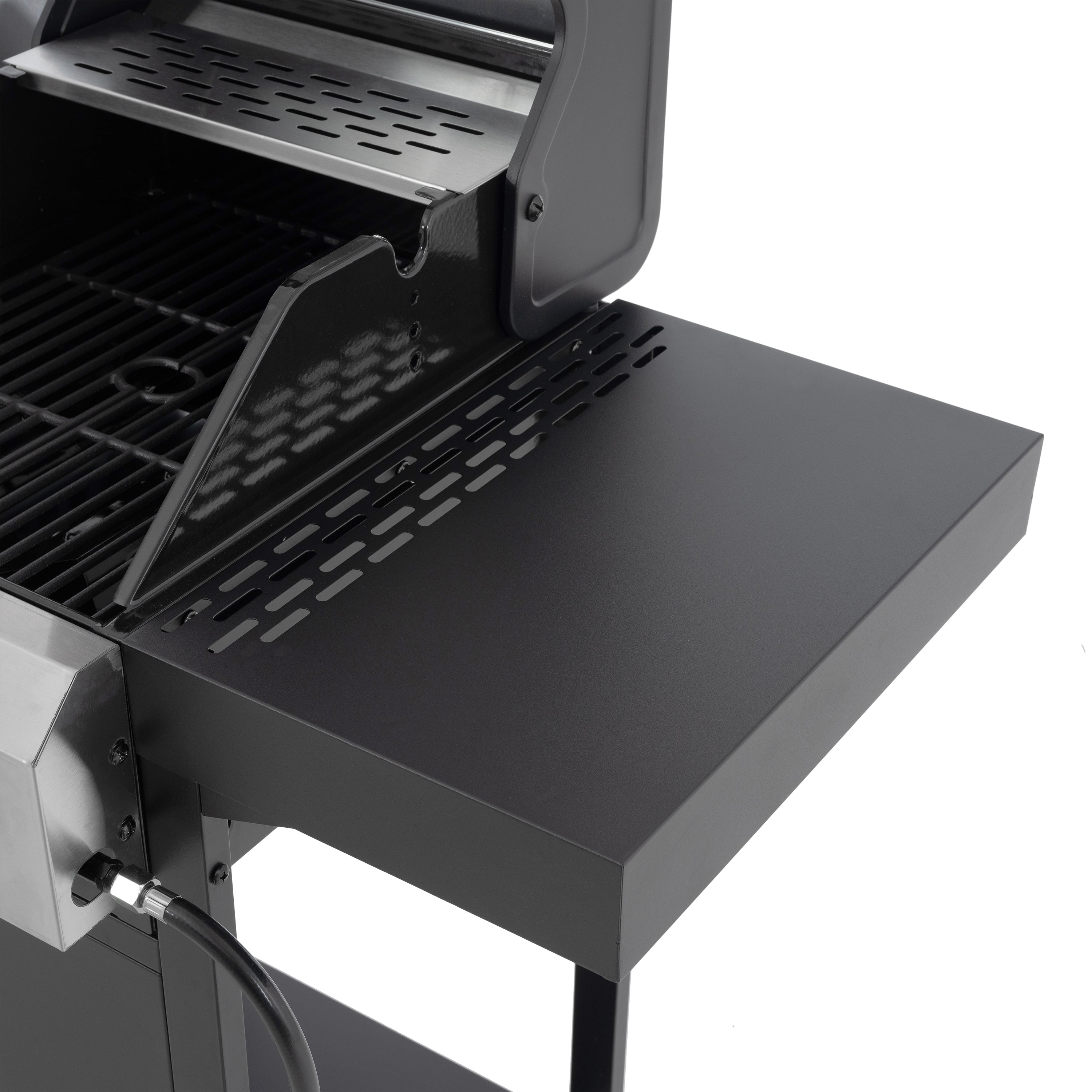 2+2 Multi-Function Gas Grill and Griddle Combo with Cover