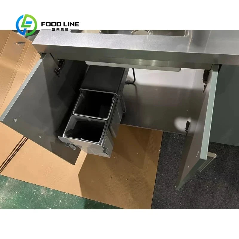 Custom Stainless Steel Outdoor Kitchen Cabinets (Model SC-Z)