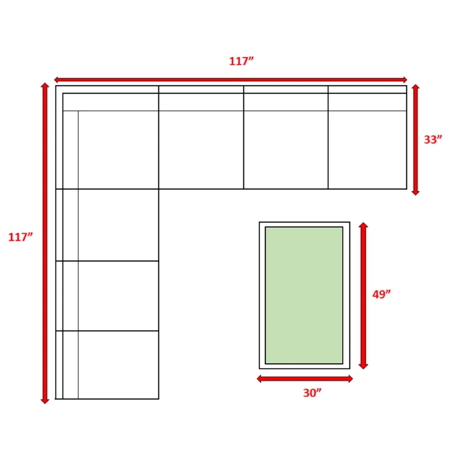 6-Piece Wicker Patio Seating Group – Mixed Gray