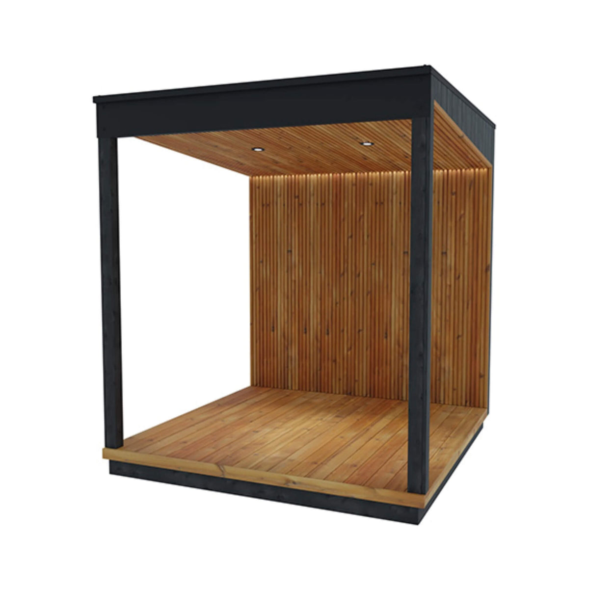 ThermaSol Nordic Misty Outdoor Wood Terrace